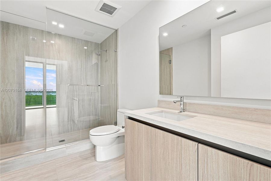 Furnished interior view inside a new home in , Miami (Image 7).
