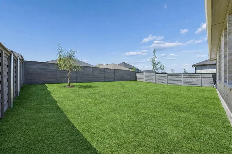 Exterior details and patio area of a home in , Little Elm (Image 4).