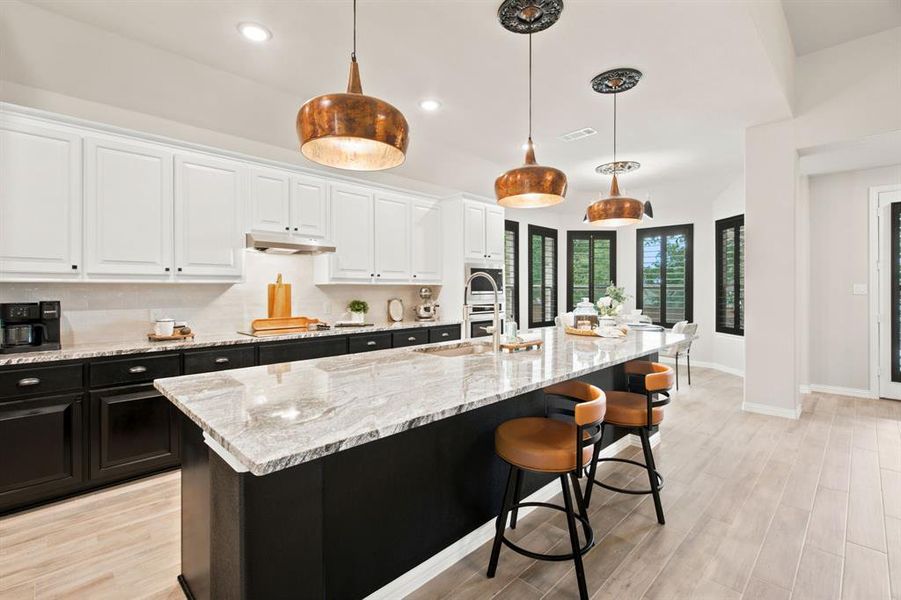 Furnished interior view inside a new home in Covenant Springs, Springtown (Image 7).