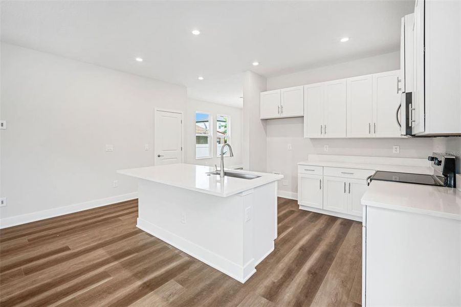 Furnished interior view inside a new home in , Tampa (Image 5). Furnished interior view inside a new home in , Tampa (Image 5).