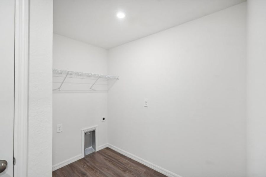 A room with white walls.