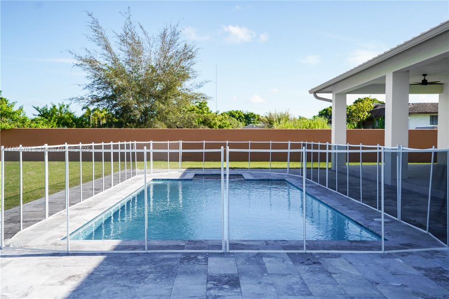 Front exterior of a new home in , Homestead, FL, highlighting curb appeal (Image 34).