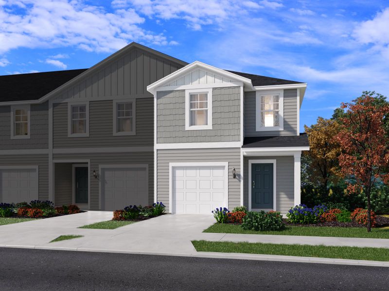 Front exterior of a home in the The District at Oakleaf - The Enclave community, located in Middleburg, FL (Image 1). Front exterior of a home in the The District at Oakleaf - The Enclave community, located in Middleburg, FL (Image 1).