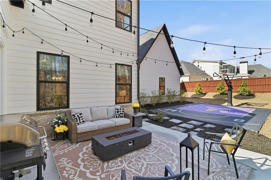 Exterior details and patio area of a home in , Woodstock (Image 3).