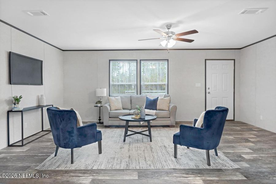 Furnished interior view inside a new home in , Hastings (Image 5).