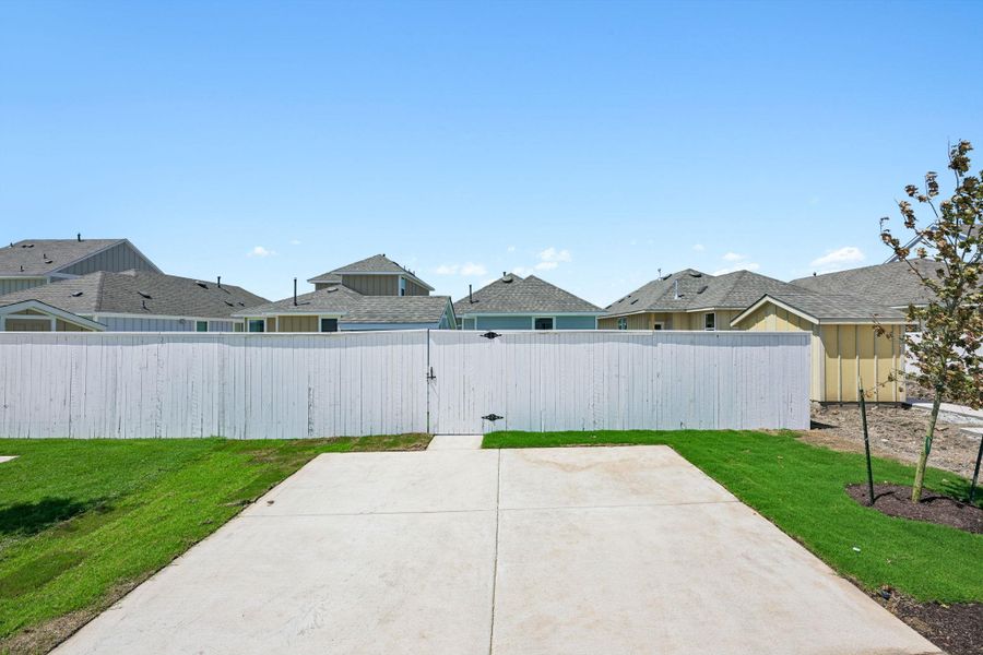 Exterior details and patio area of a home in Harvest Ridge, Elgin (Image 15). Exterior details and patio area of a home in Harvest Ridge, Elgin (Image 15).
