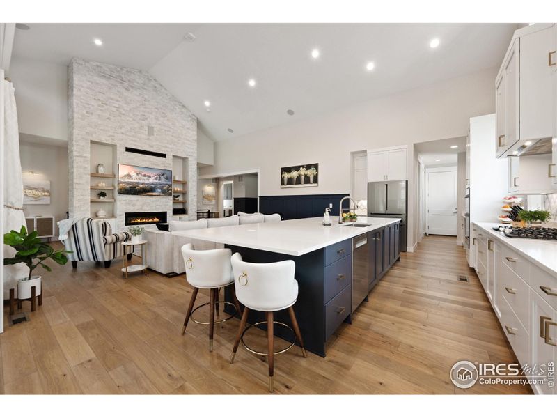 Furnished interior view inside a new home in Westerly, Erie (Image 4). Furnished interior view inside a new home in Westerly, Erie (Image 4).