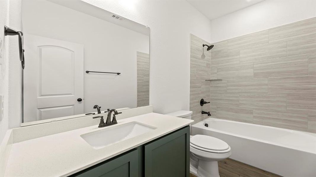 Furnished interior view inside a new home in Waterscape 40s, Royse City (Image 8). Furnished interior view inside a new home in Waterscape 40s, Royse City (Image 8).