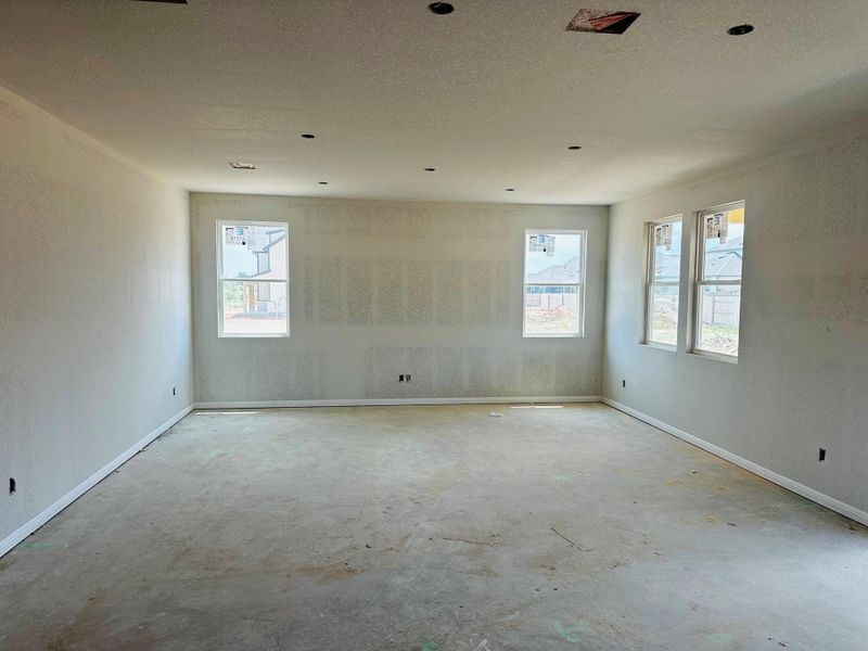 In-progress construction of a new home in Patterson Ranch, Georgetown, TX (Image 15).
