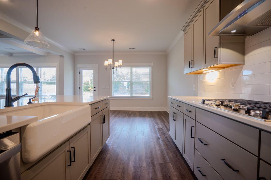 Furnished interior view inside a new home in Hewing Farms, Summerville (Image 3).