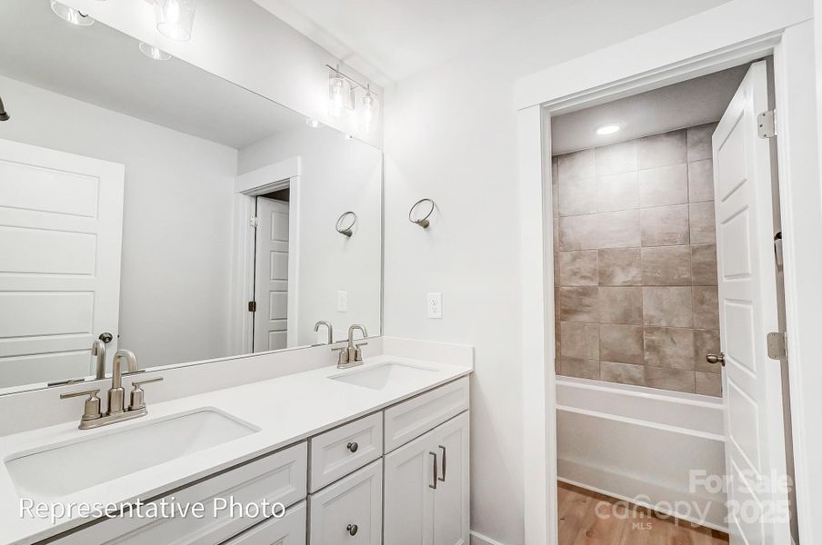 Furnished interior view inside a new home in Rone Creek, Waxhaw (Image 8).