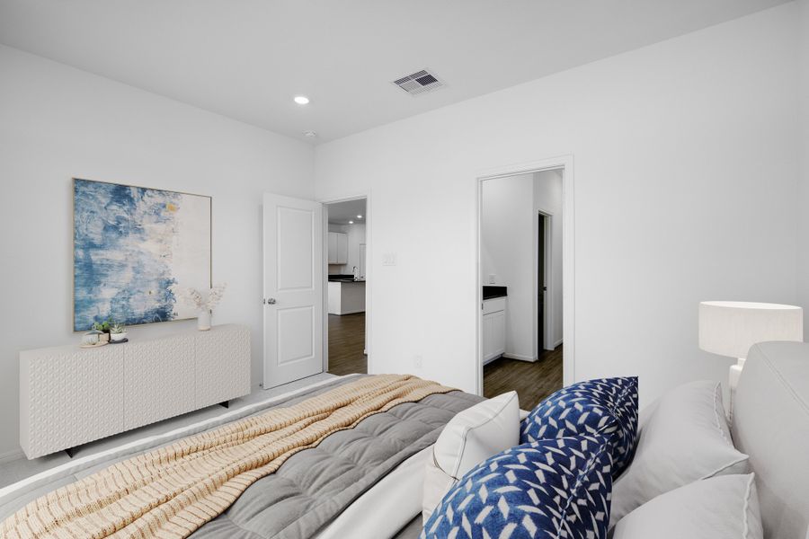 Furnished interior view inside a new home in Hockley Meadows, Hockley (Image 16).