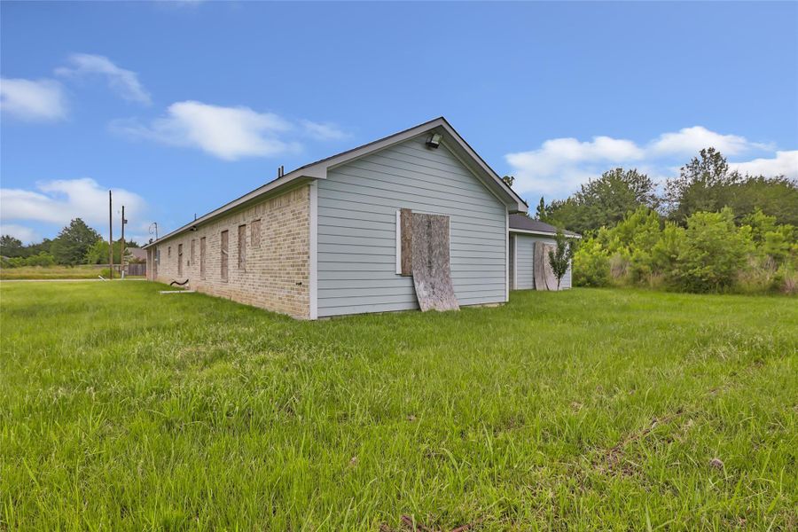 Exterior details and patio area of a home in , Cleveland (Image 3). Exterior details and patio area of a home in , Cleveland (Image 3).