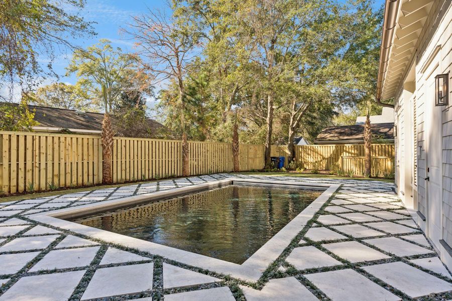 Exterior details and patio area of a home in , Mount Pleasant (Image 45). Exterior details and patio area of a home in , Mount Pleasant (Image 45).