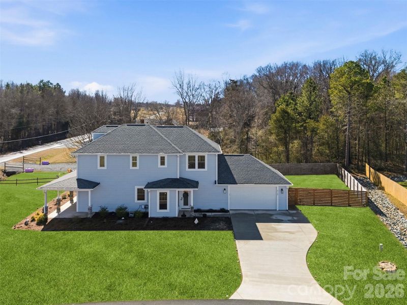Front exterior of a new home in , Albemarle, NC, highlighting curb appeal (Image 2). Front exterior of a new home in , Albemarle, NC, highlighting curb appeal (Image 2).
