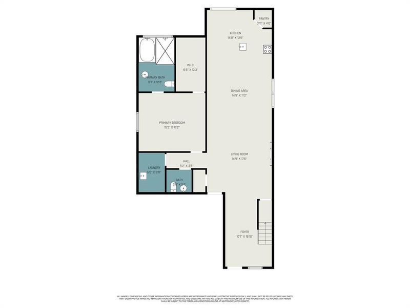 2D floor plan layout of this home in , Dallas, TX (Image 5). 2D floor plan layout of this home in , Dallas, TX (Image 5).