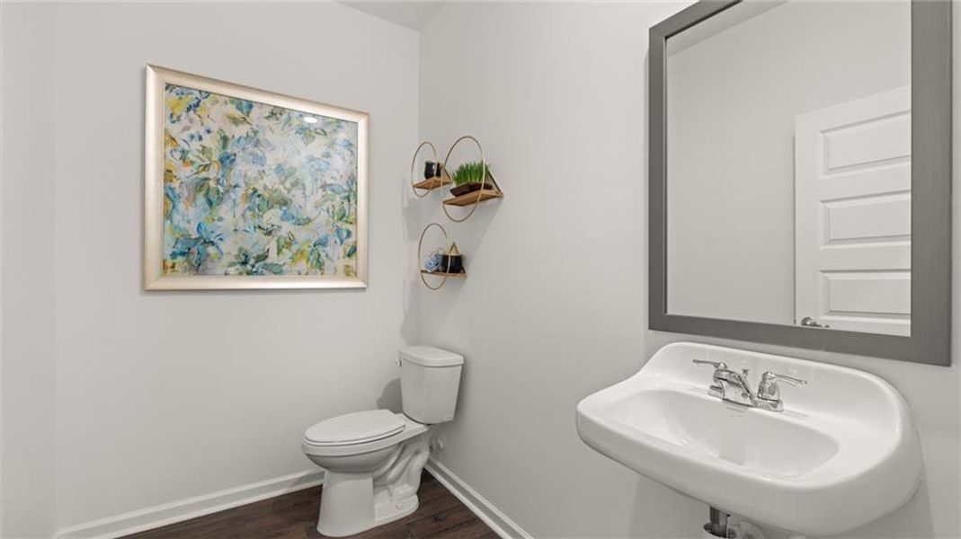 Furnished interior view inside a new home in Bridle Creek, Locust Grove (Image 50).