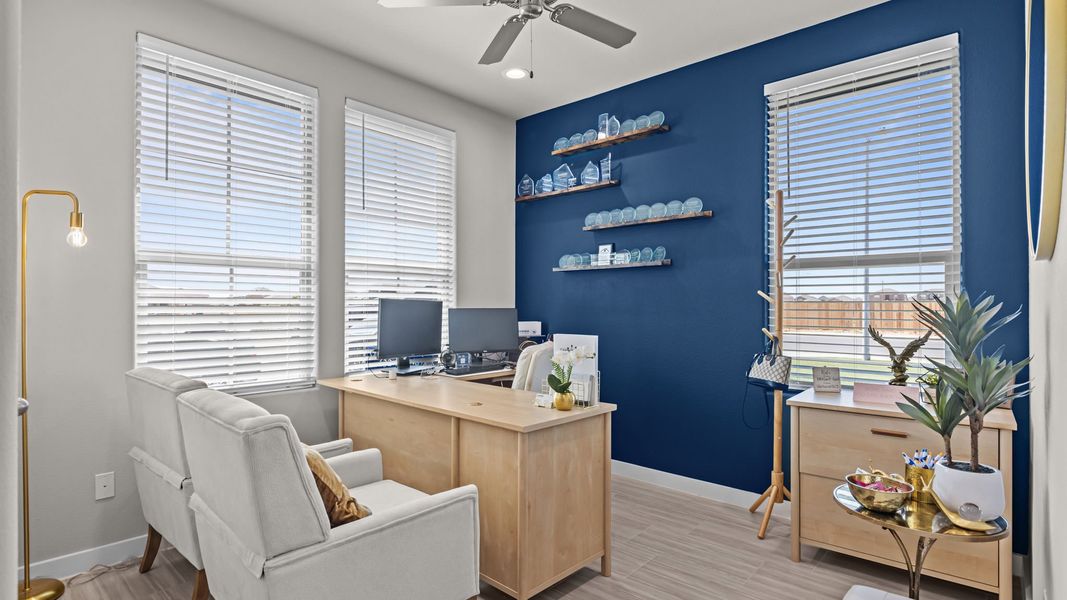 Representative furnished interior of a home built from the Lexington by D.R. Horton in Legacy South, Midland (Image 25). Representative furnished interior of a home built from the Lexington by D.R. Horton in Legacy South, Midland (Image 25).
