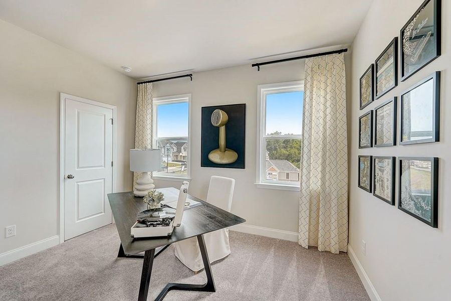 Furnished interior view inside a new home in Dreycott, Lawrenceville (Image 47).
