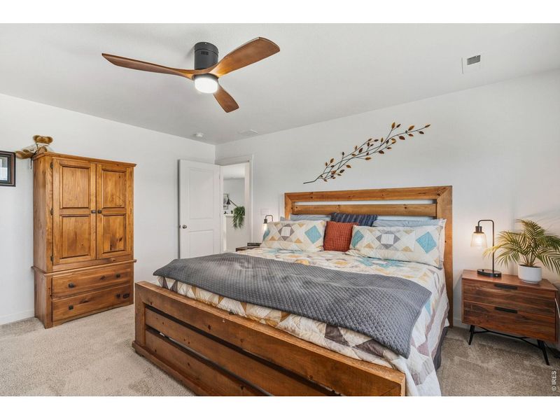 Furnished interior view inside a new home in Mallard Ridge, Johnstown (Image 11).
