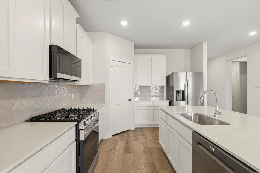 Furnished interior view inside a new home in Mirabella, Brookshire (Image 11).