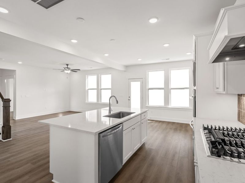 Furnished interior view inside a new home in Benders Cove, Mount Juliet (Image 14).