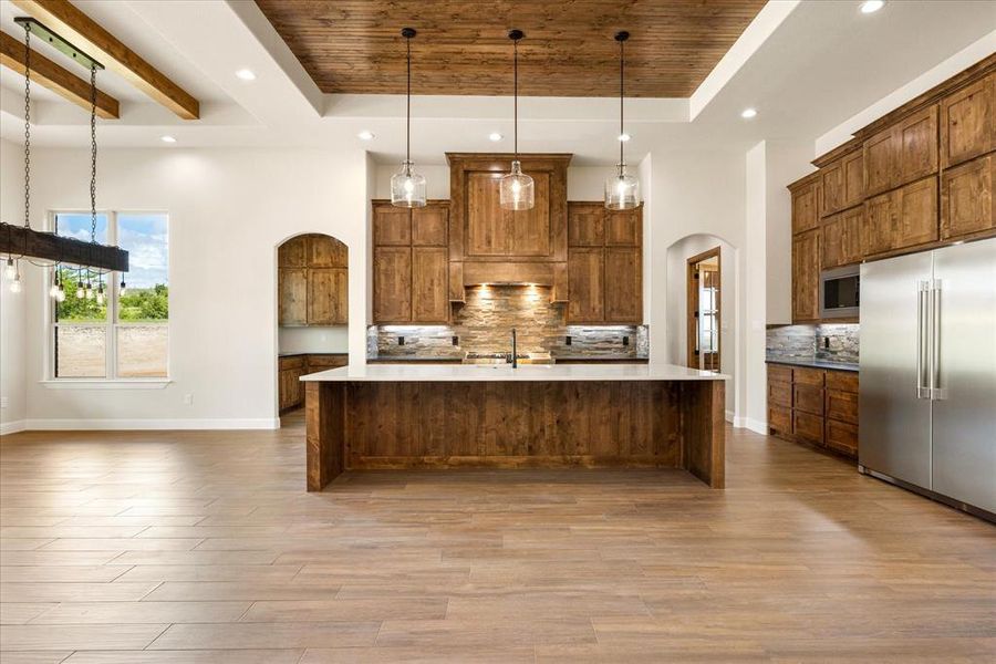 Furnished interior view inside a new home in , Cresson (Image 12).
