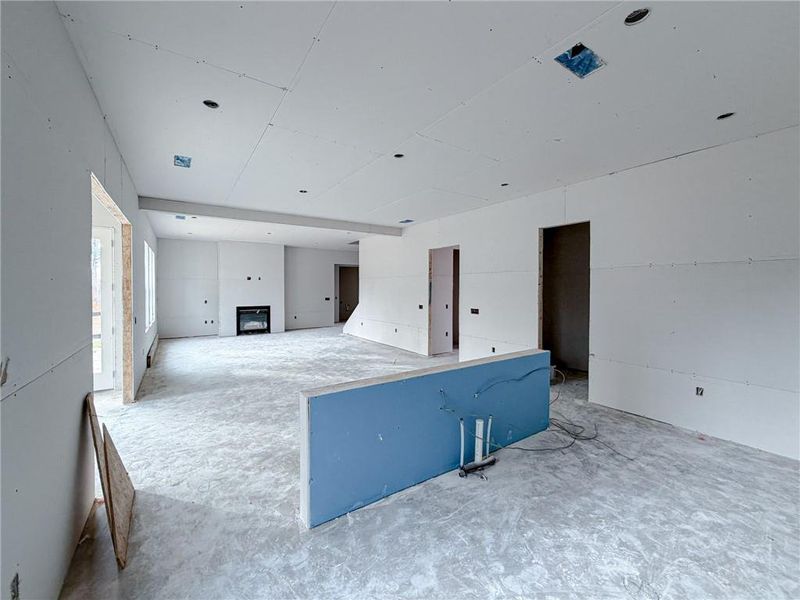 In-progress construction of a new home in Ashbury Commons, Powder Springs, GA (Image 36). In-progress construction of a new home in Ashbury Commons, Powder Springs, GA (Image 36).