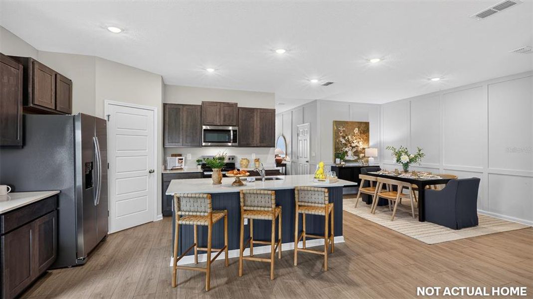 Furnished interior view inside a new home in Sawmill Branch, Palm Coast (Image 17).