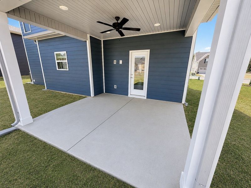 Exterior details and patio area of a home in Salem Landing, Rockvale (Image 20). Exterior details and patio area of a home in Salem Landing, Rockvale (Image 20).