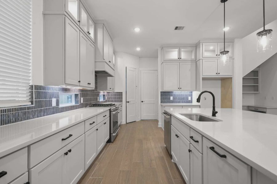 Furnished interior view inside a new home in Evergreen, Fulshear (Image 11).