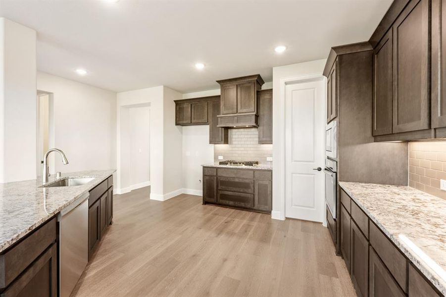 Furnished interior view inside a new home in Creekview Meadows, Pilot Point (Image 7).