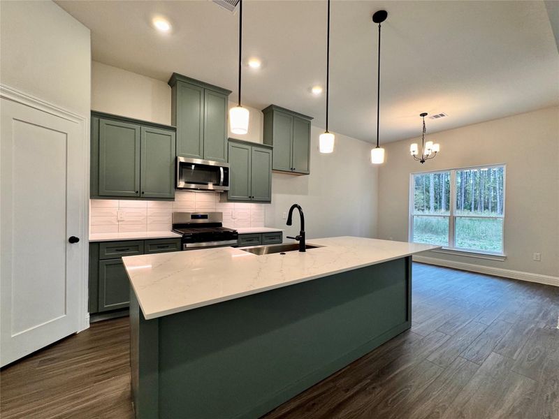 Furnished interior view inside a new home in Encino Estates, Dayton (Image 5).