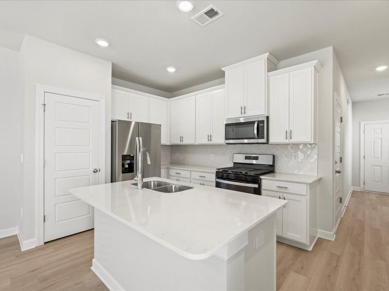 Furnished interior view inside a new home in Avalon Townes, Lyman (Image 5).