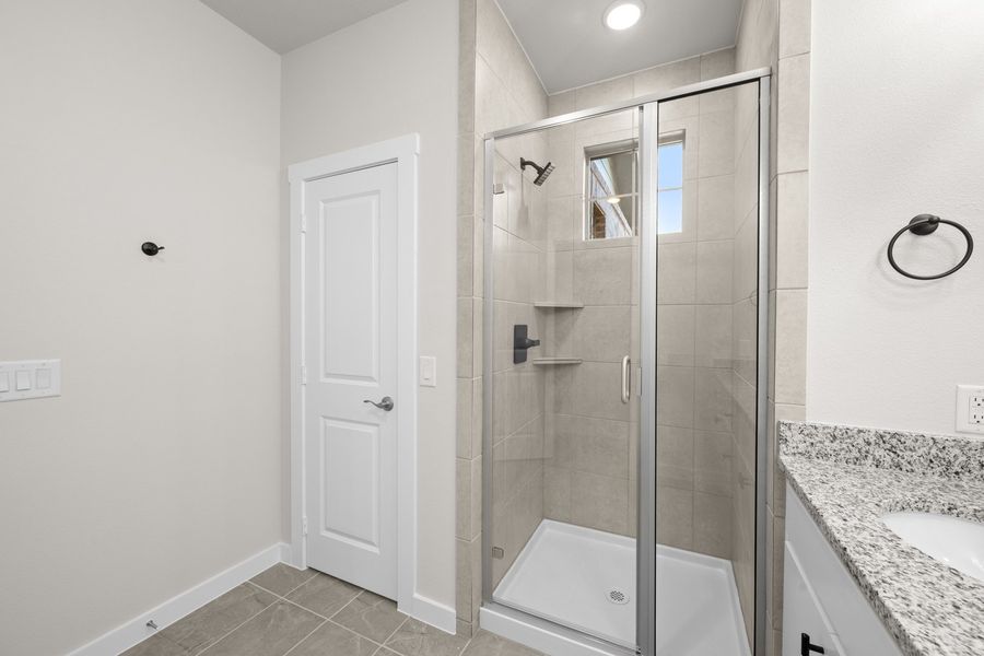 Furnished interior view inside a new home in Wildridge, Oak Point (Image 11).