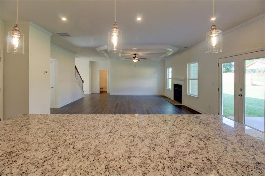 Spacious, unfurnished interior of a new home in , Covington (Image 27). Spacious, unfurnished interior of a new home in , Covington (Image 27).
