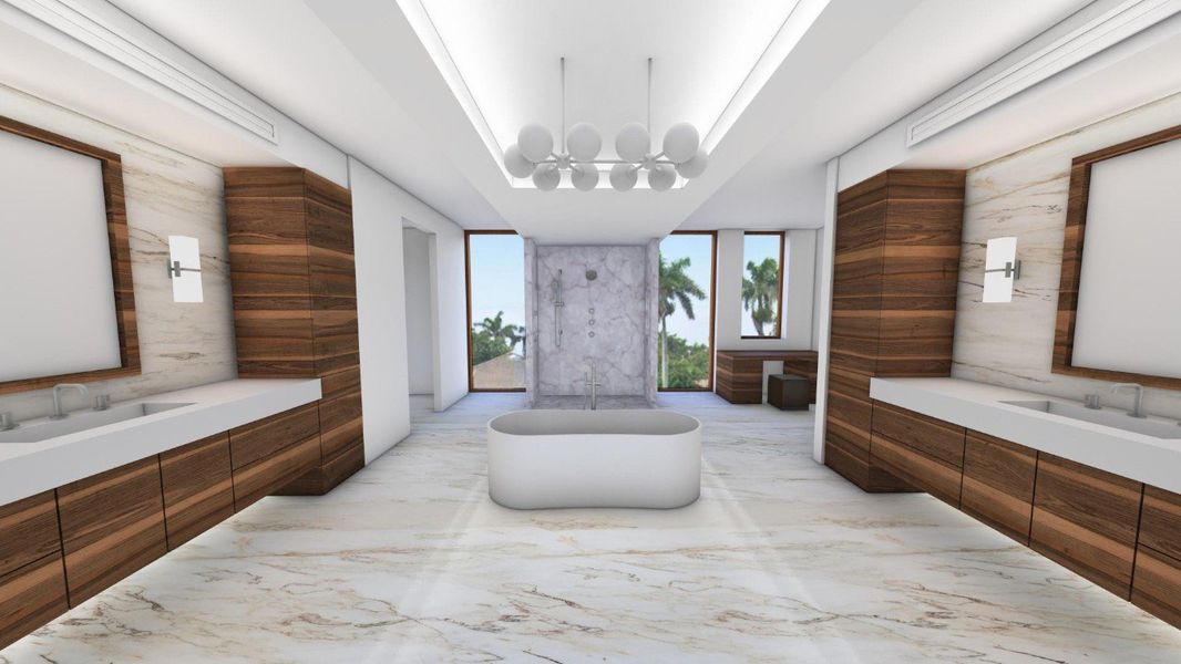 Master Bathroom Rendering