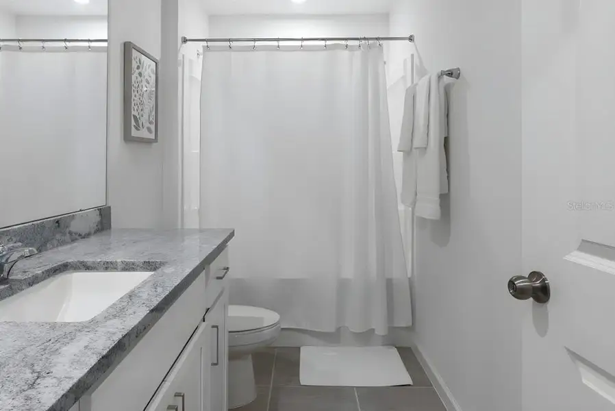 Furnished interior view inside a new home in , Davenport (Image 35).