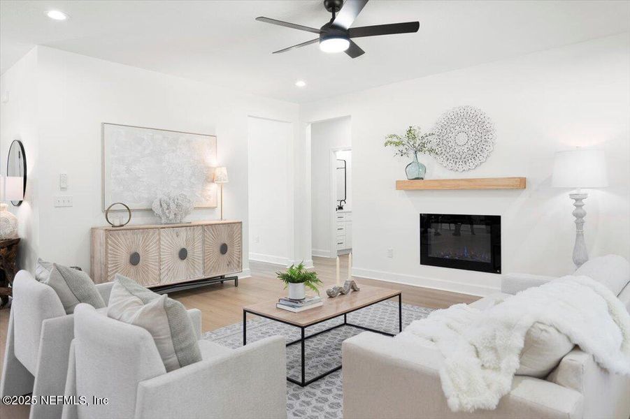 Furnished interior view inside a new home in , Keystone Heights (Image 13).