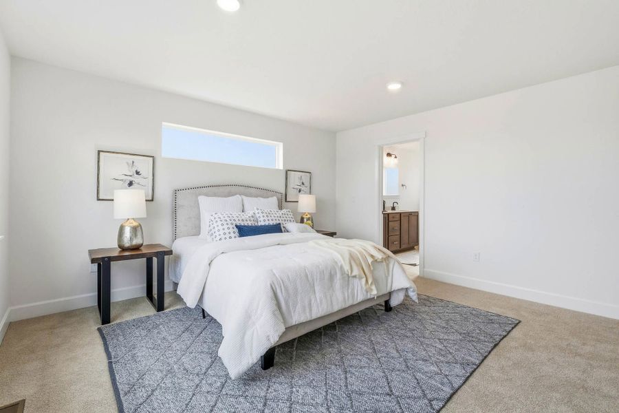 Representative furnished interior of a home built from the Metolius by MonteVista Homes in Rosengarth Estates, Bend (Image 16). Representative furnished interior of a home built from the Metolius by MonteVista Homes in Rosengarth Estates, Bend (Image 16).