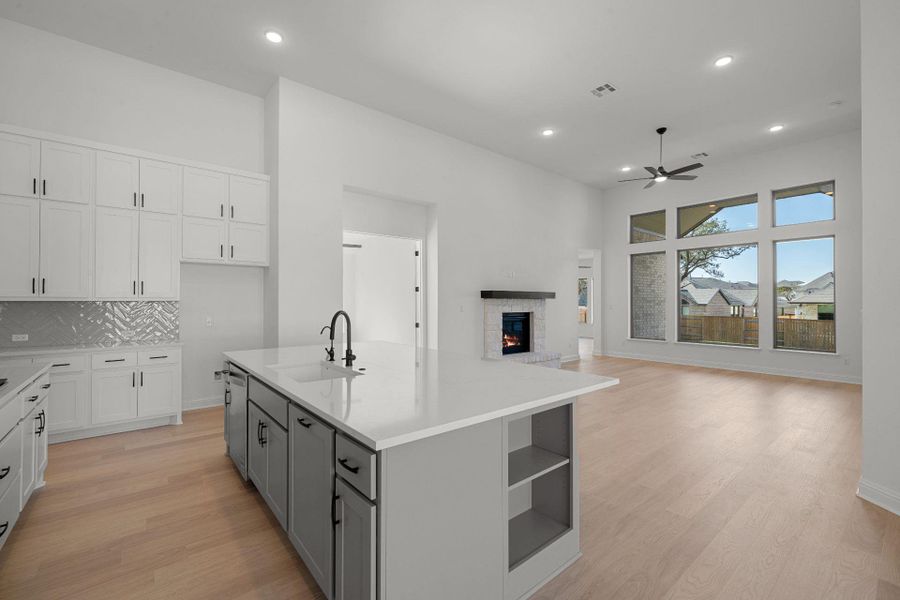 Open Concept Kitchen