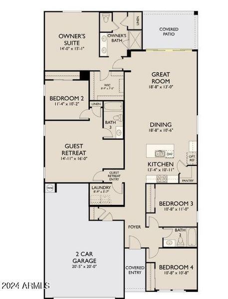 Sabino-Lot 392- Floor Plan