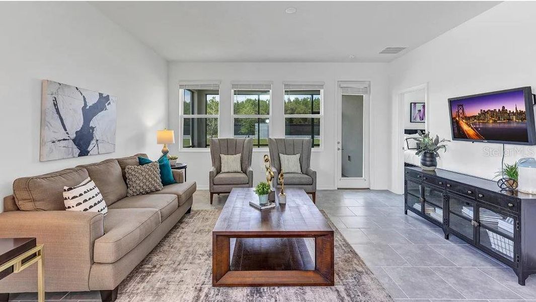 Furnished interior view inside a new home in , Debary (Image 5).