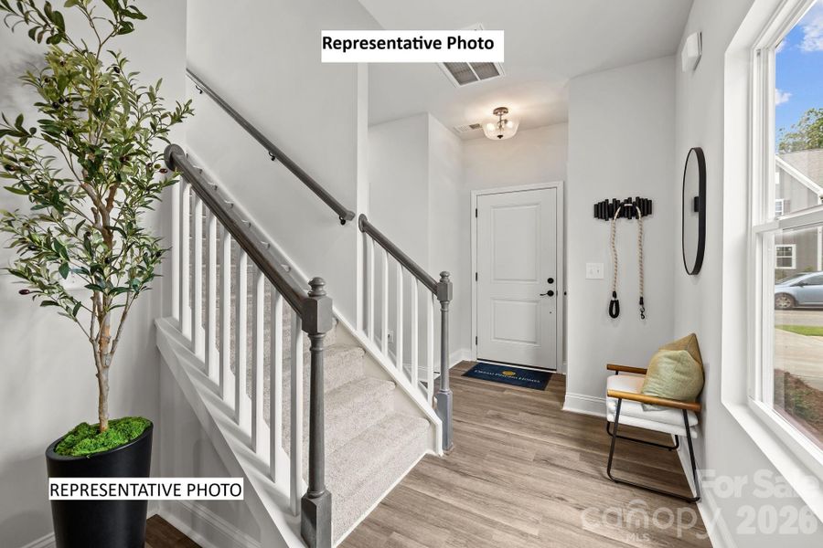 Furnished interior view inside a new home in Arbor Village, Matthews (Image 7).