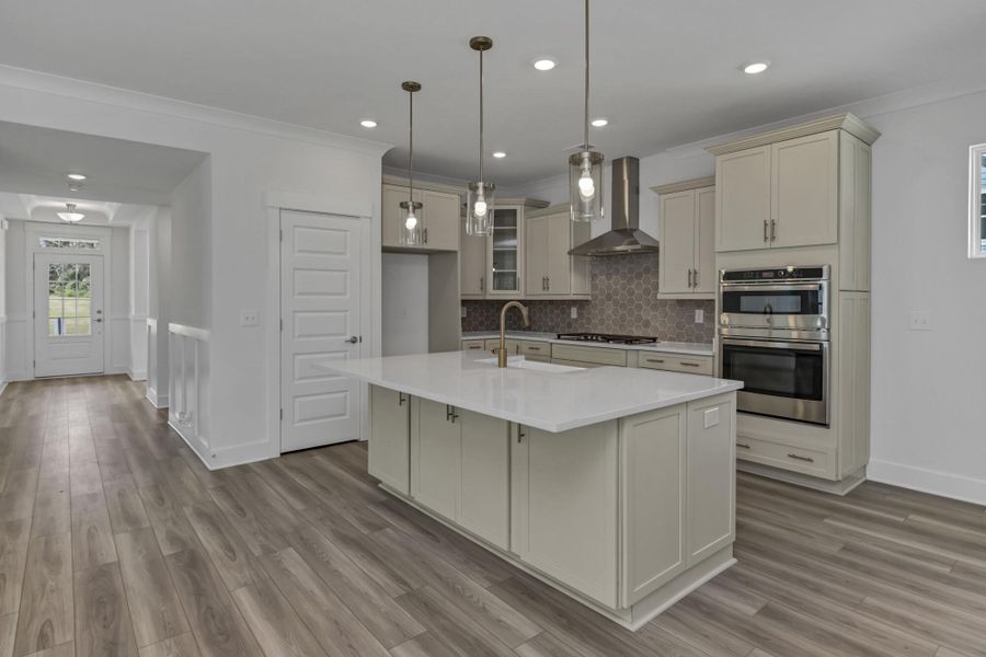Furnished interior view inside a new home in Clubside Reserve at Summerlake, Lexington (Image 8).