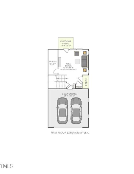 Twinleaf Townes - Plan 6 - Piper - 2224_