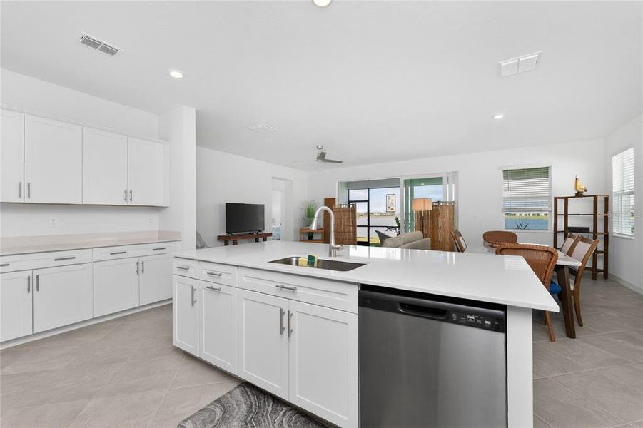 Furnished interior view inside a new home in , Englewood (Image 12).