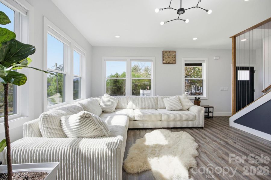 Furnished interior view inside a new home in , Canton (Image 6).