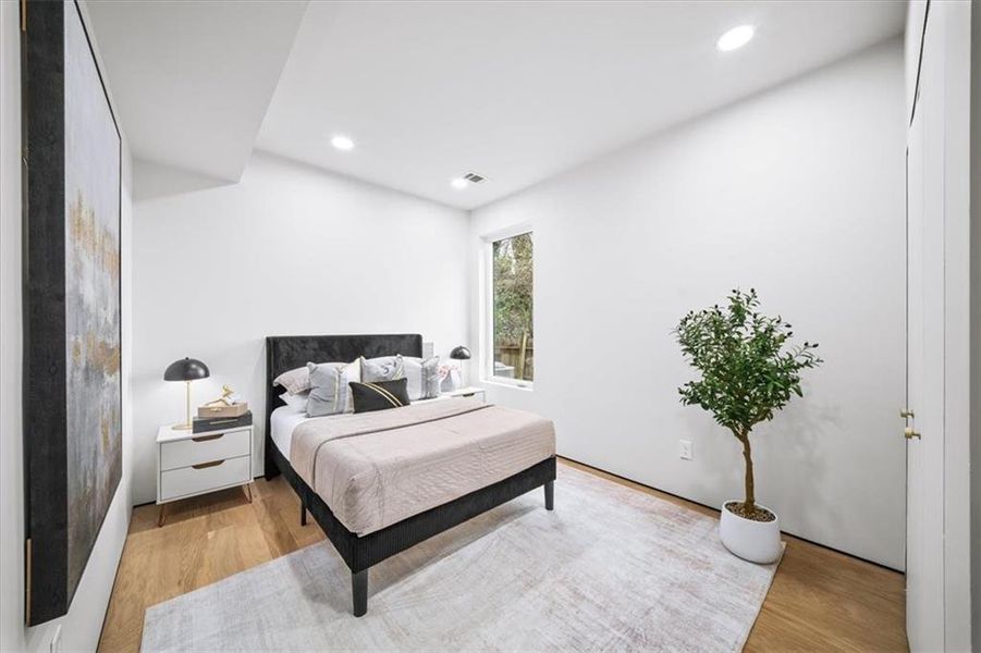 Furnished interior view inside a new home in , Atlanta (Image 14).