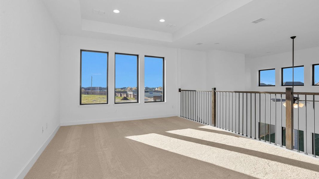 Spacious, unfurnished interior of a new home in Elyson 55', Katy (Image 7). Spacious, unfurnished interior of a new home in Elyson 55', Katy (Image 7).